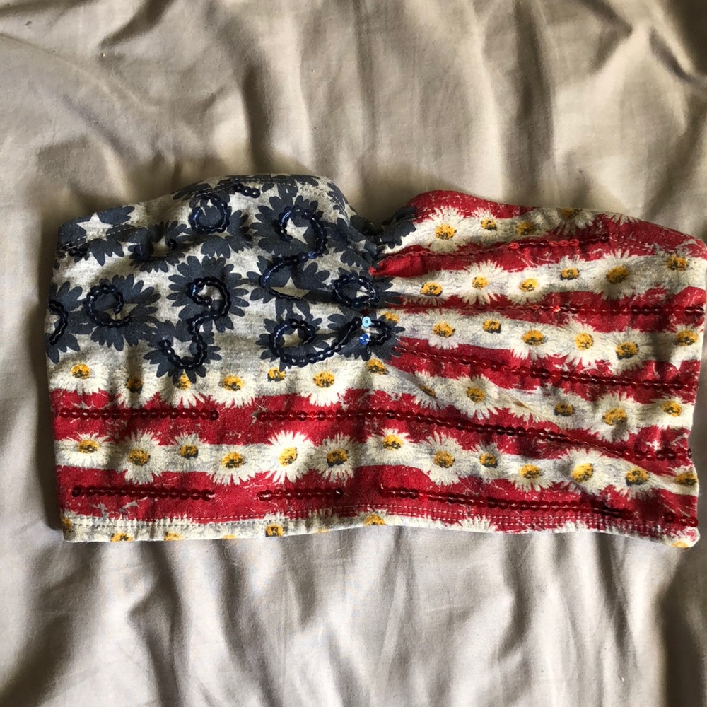 American Flag Bandeau